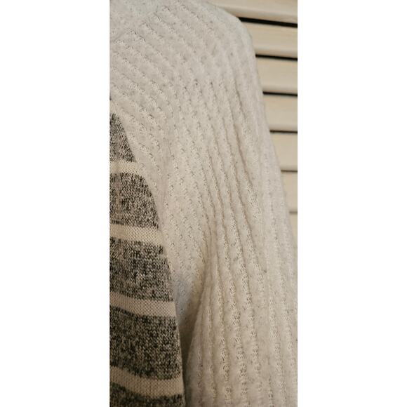 Colette long sleeve waffle Knit lightweight top - Picture 2 of 6